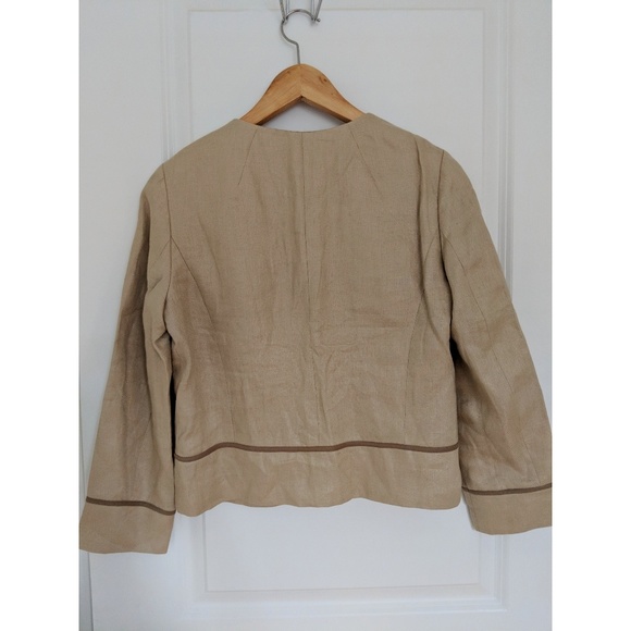 NWT J-Crew Linen Jacket - Picture 6 of 6